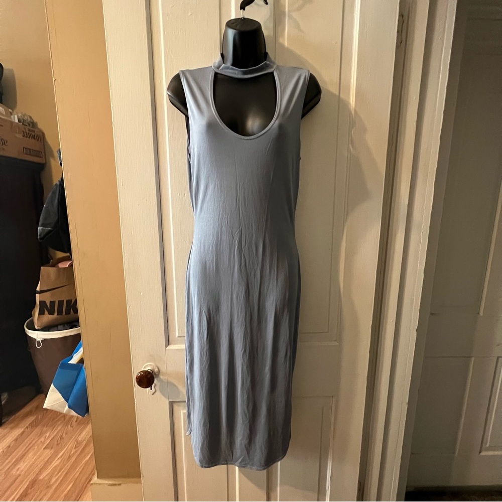 20. Blue Dress Cut Out In The Chest Area (Charlotte Russe)